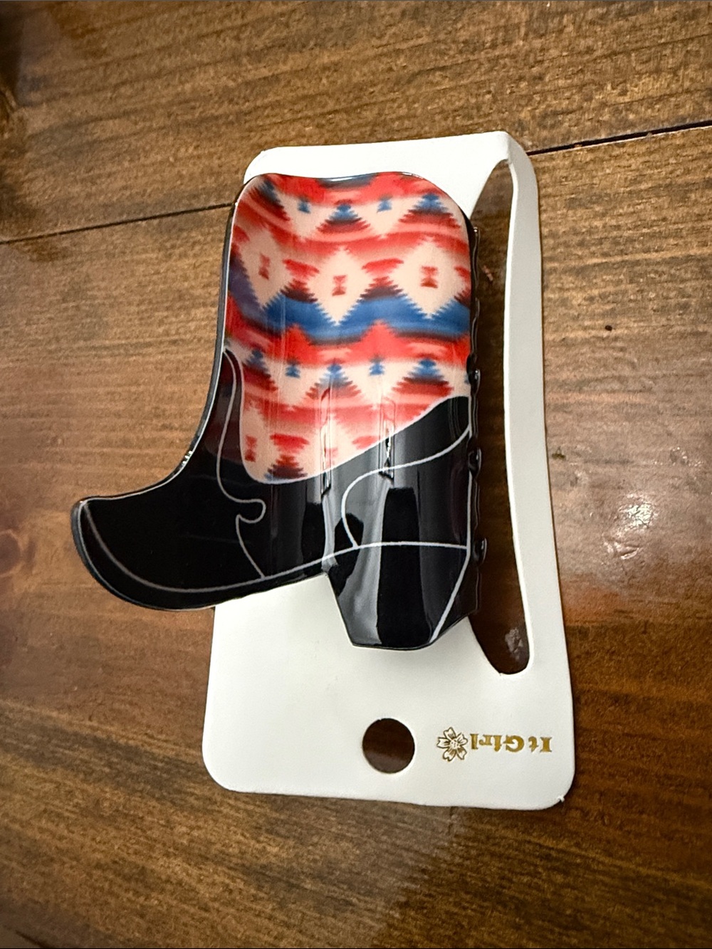 Cowboy 🤠 boot hair clip